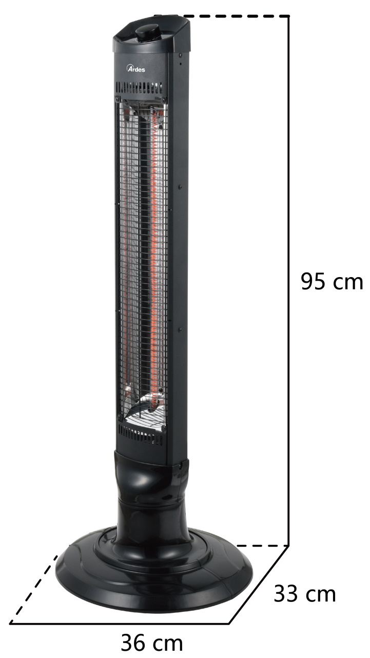 Infra kremíkový ohrievač Ardes 4B03