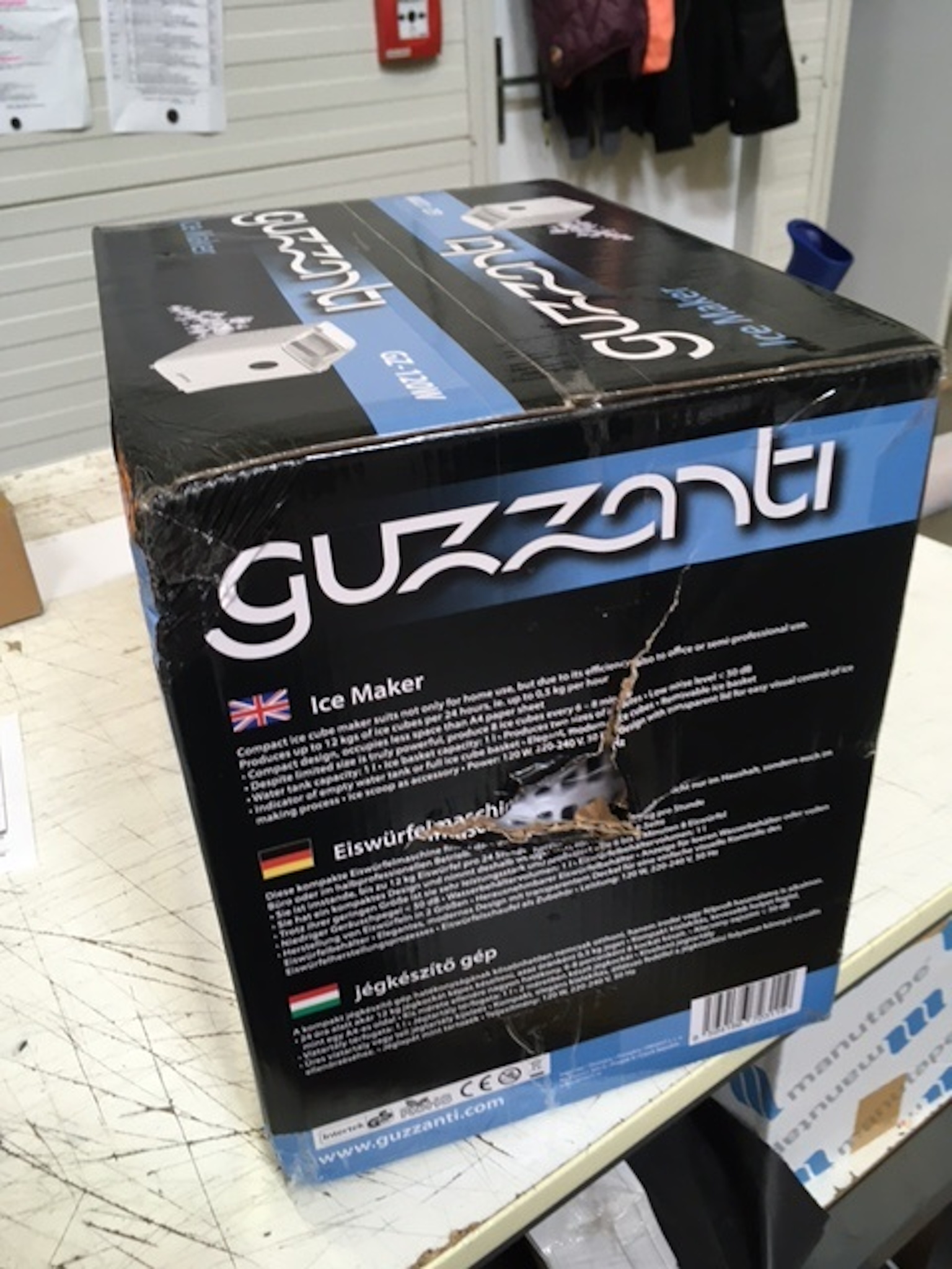 Výrobník ľadu Guzzanti GZ 120W (II. akosť)