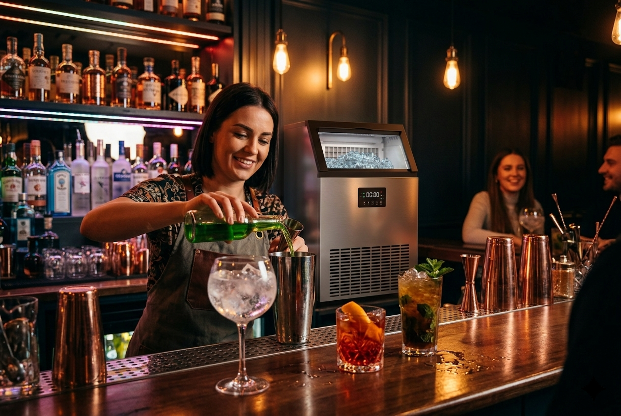 Profesionálny výrobník ľadu Guzzanti GZ 126