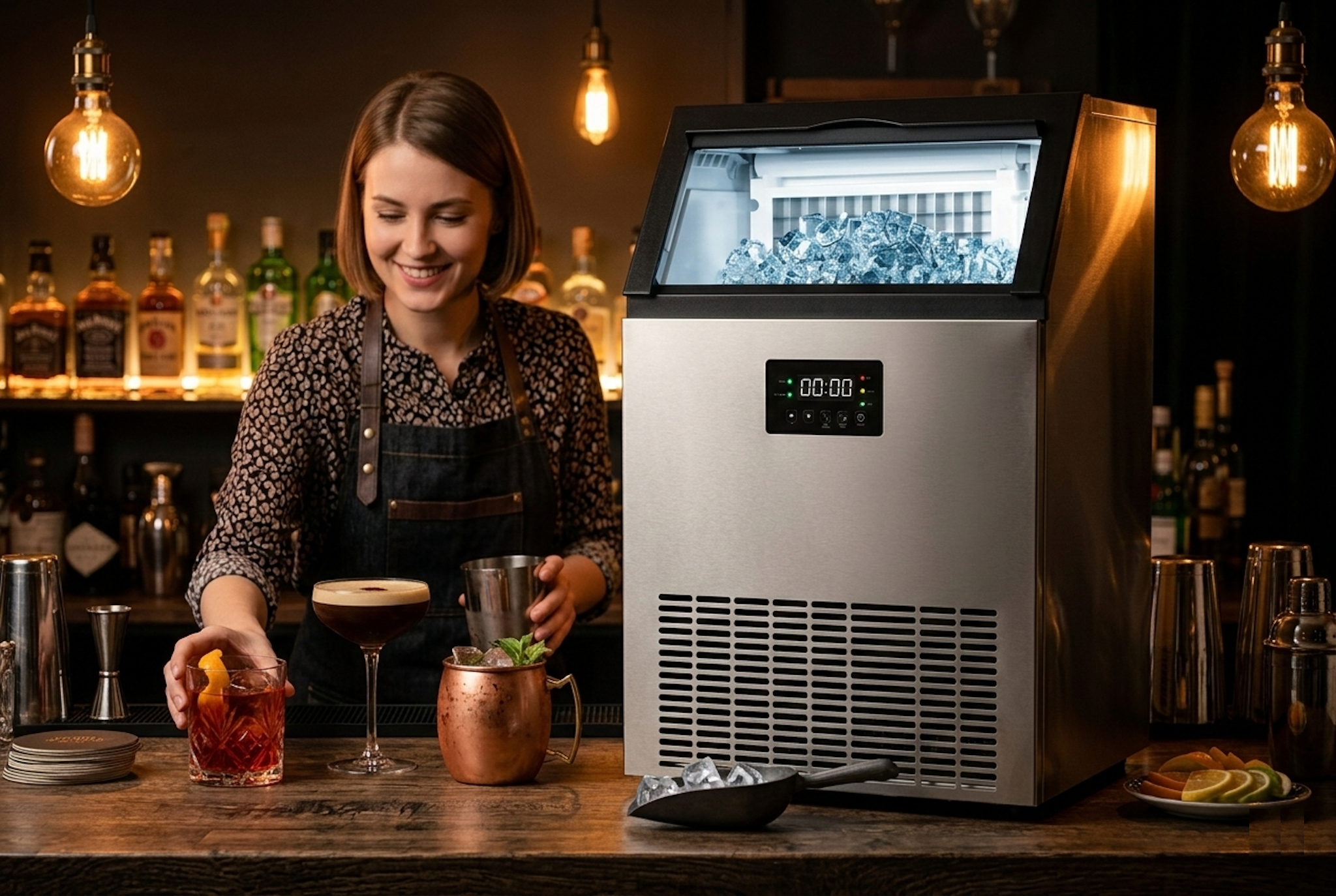 Profesionálny výrobník ľadu Guzzanti GZ 126