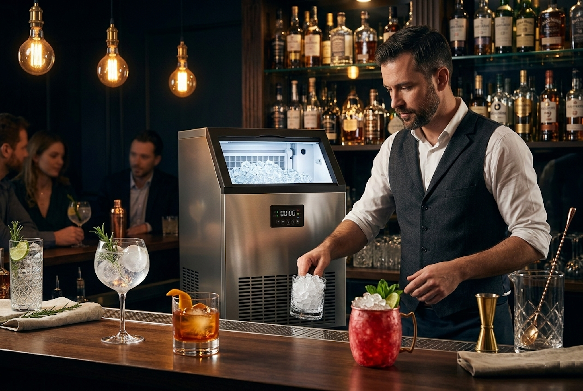 Profesionálny výrobník ľadu Guzzanti GZ 126