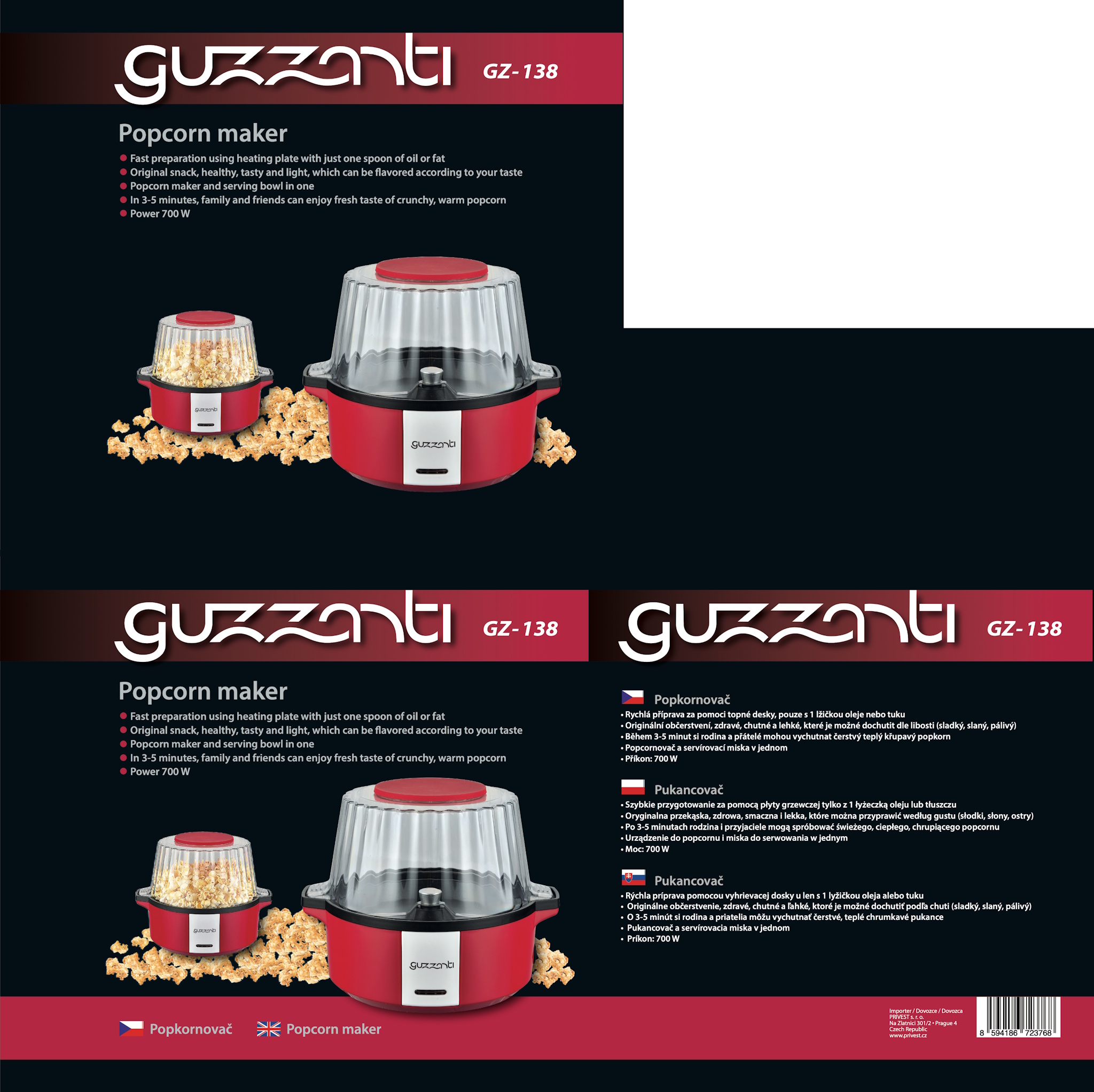 Pukancovač Guzzanti GZ 138