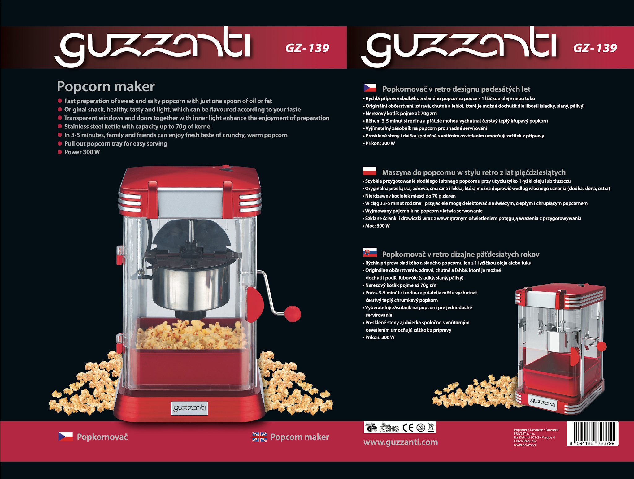 Pukancovač Guzzanti GZ 139