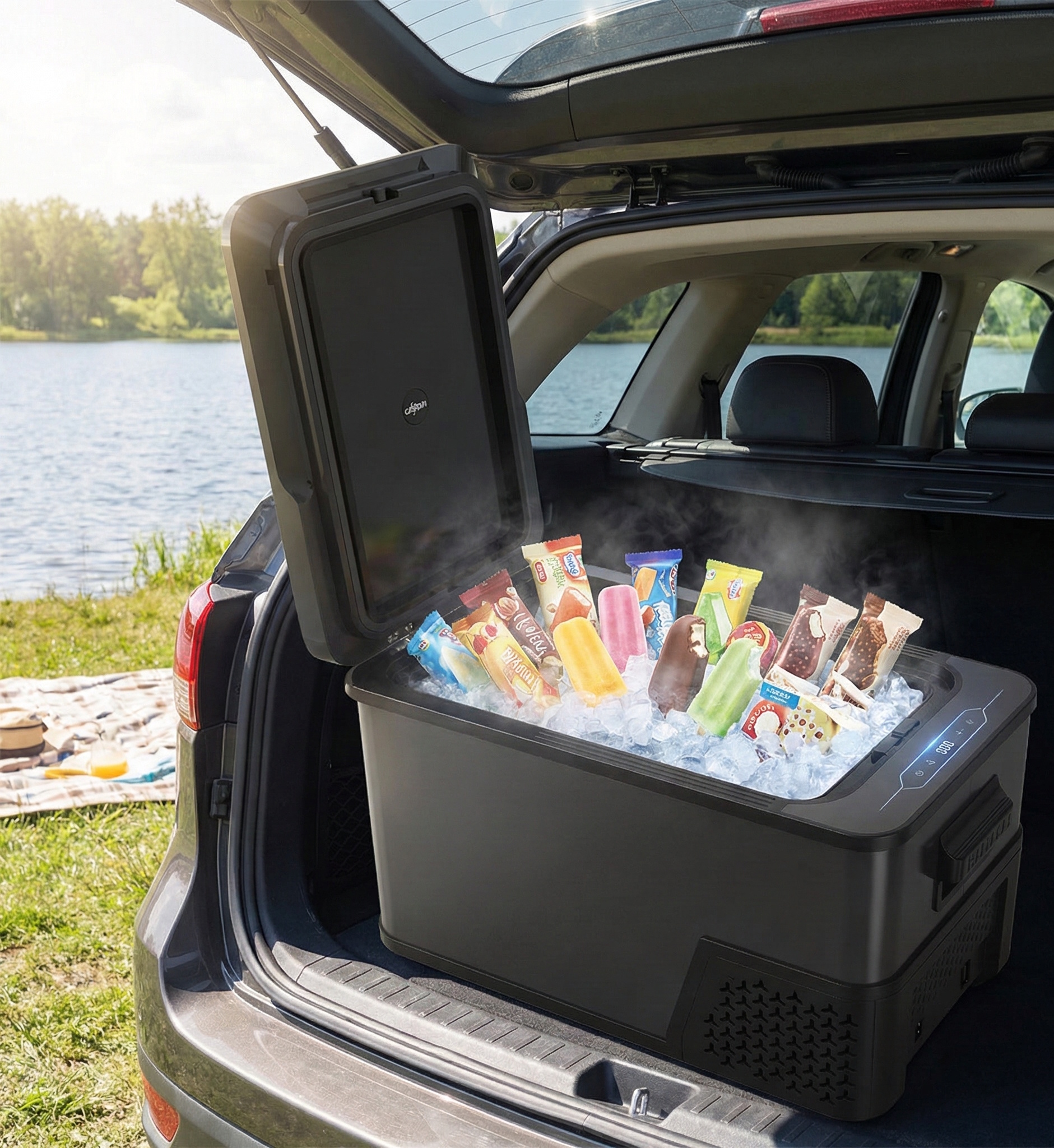 Guzzanti GZ 30S - prenosná kompresorová chladnička a mraznička