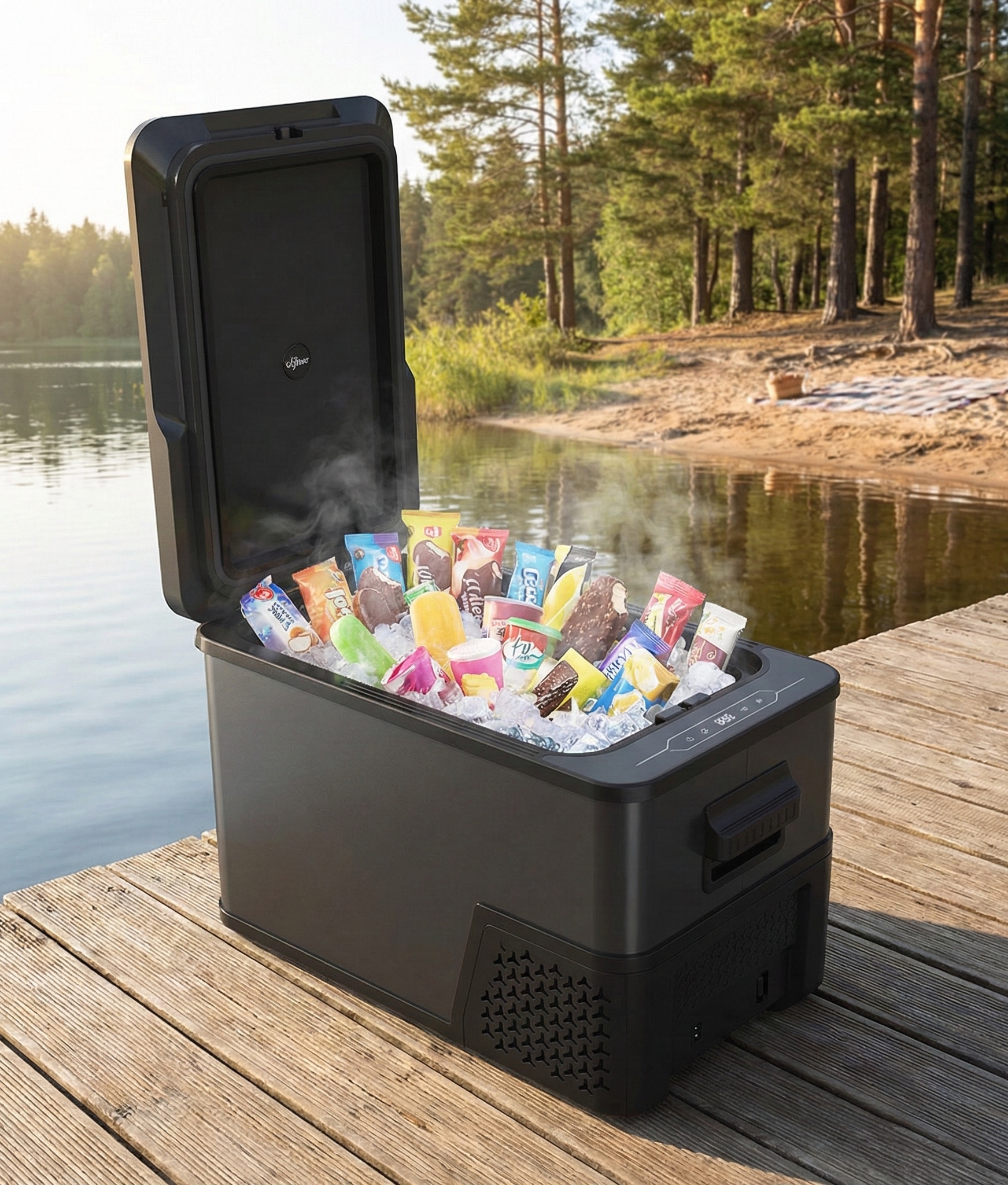 Guzzanti GZ 30S - prenosná kompresorová chladnička a mraznička