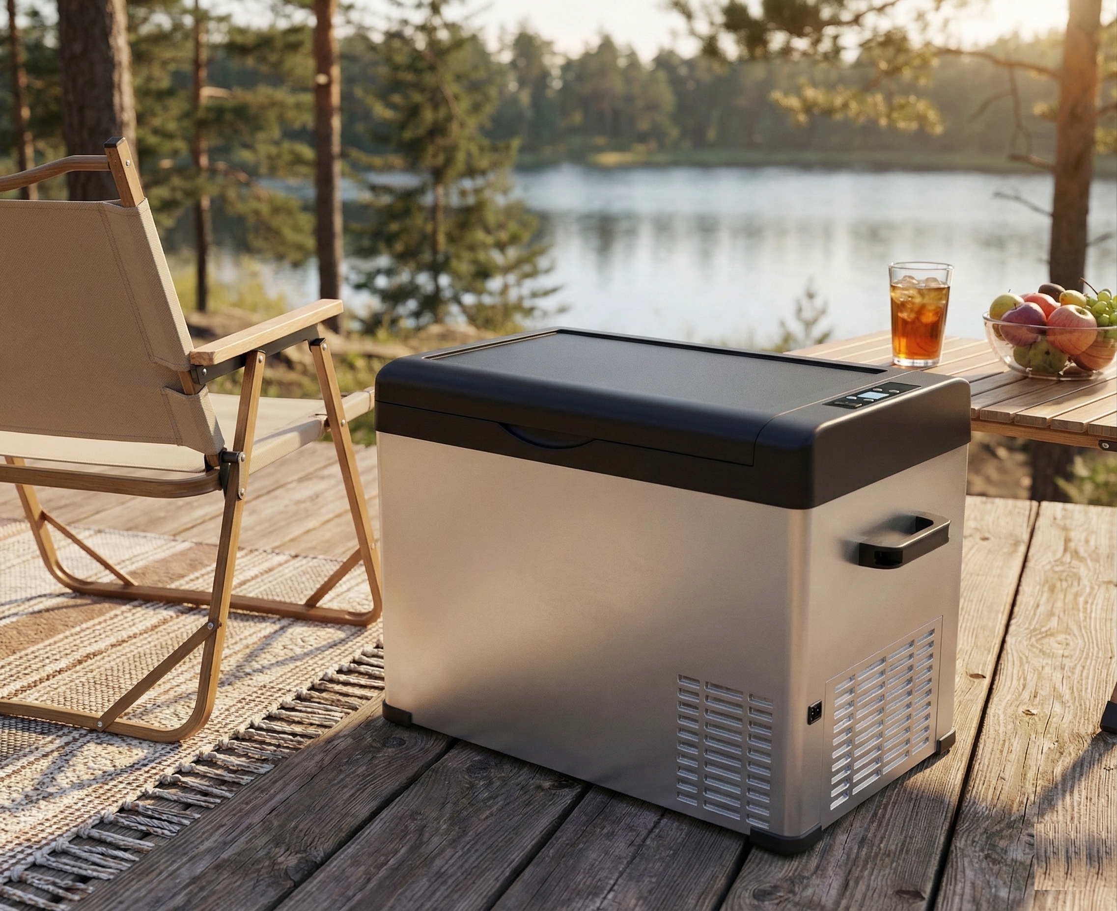 Guzzanti GZ 37 - prenosná kompresorová chladnička a mraznička