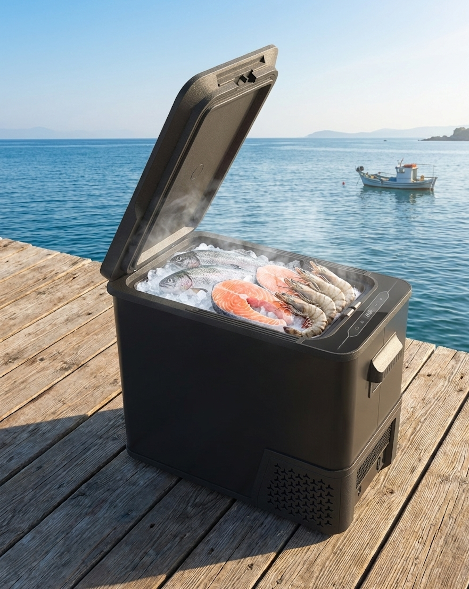 Guzzanti GZ 40S - prenosná kompresorová chladnička a mraznička