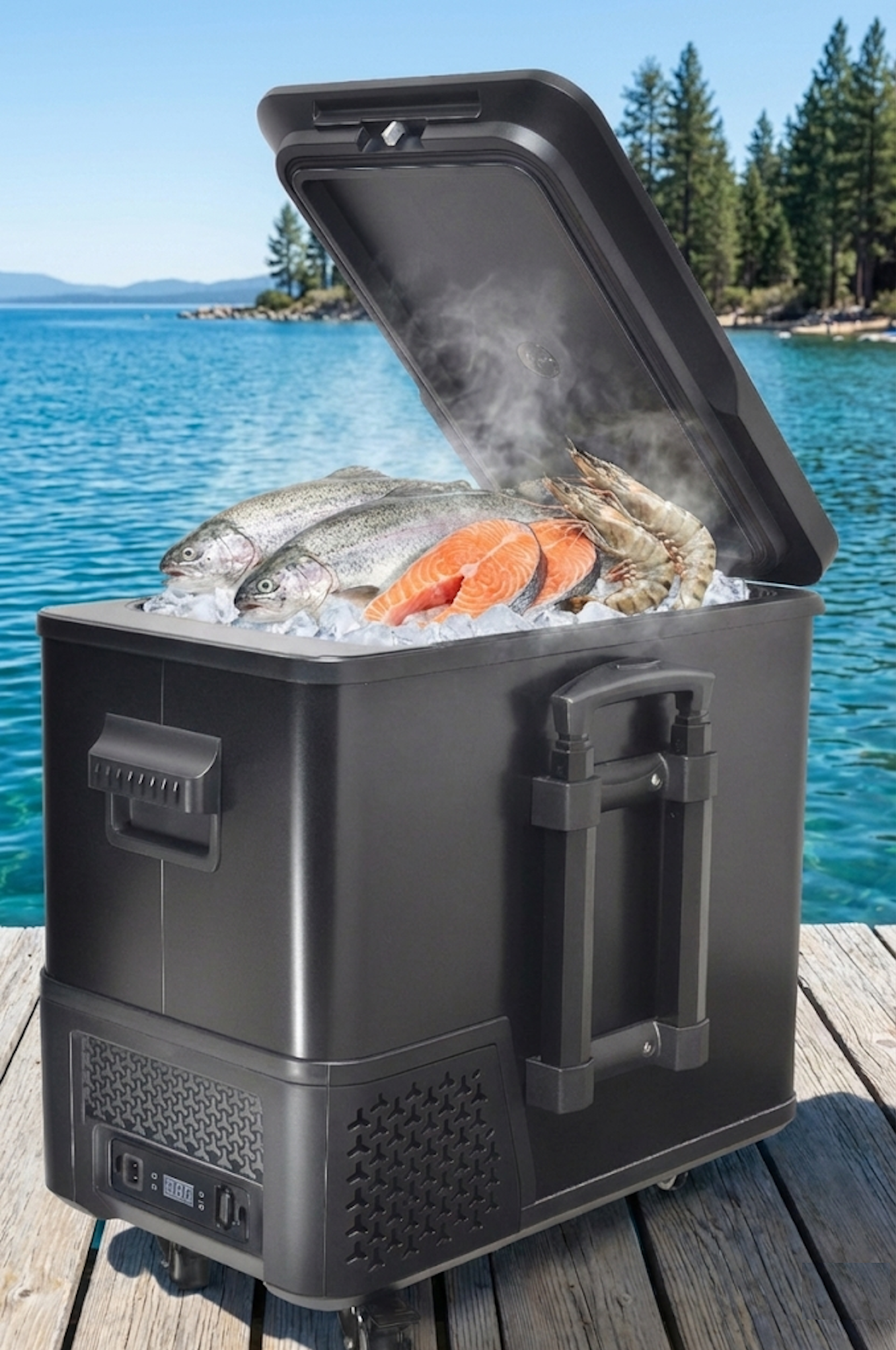 Guzzanti GZ 40T - prenosná kompresorová chladnička a mraznička