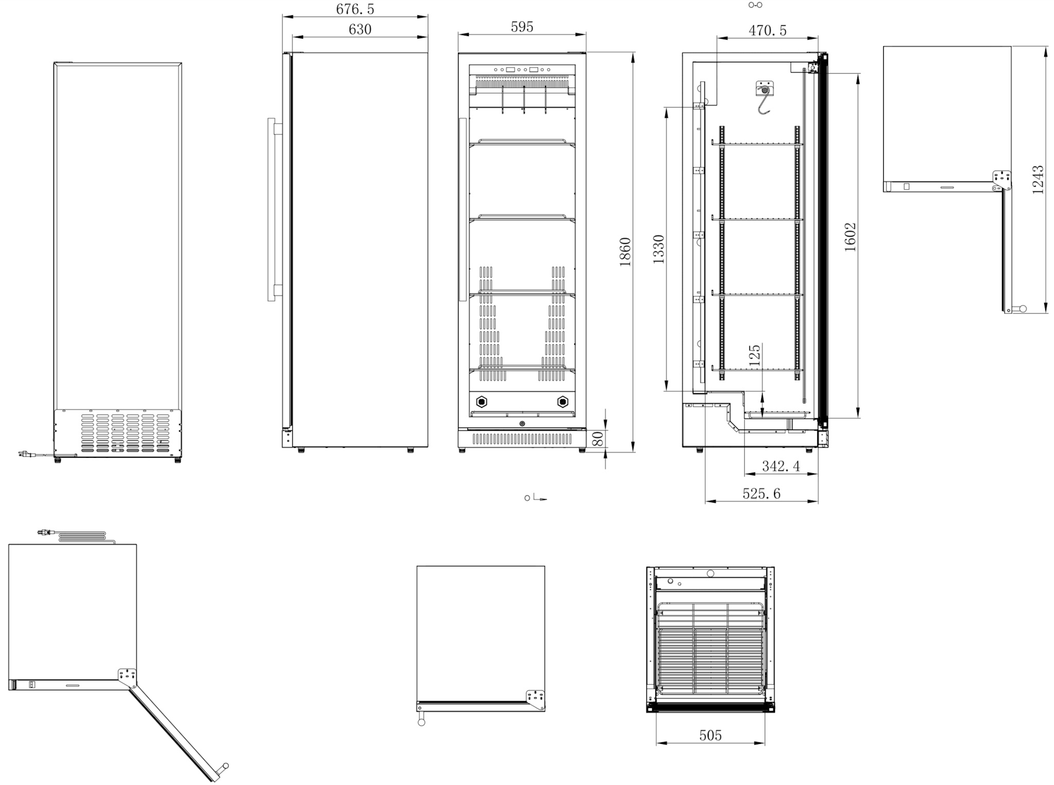 Skriňa na zrenie mäsa Guzzanti GZ 415DA (II. akosť)