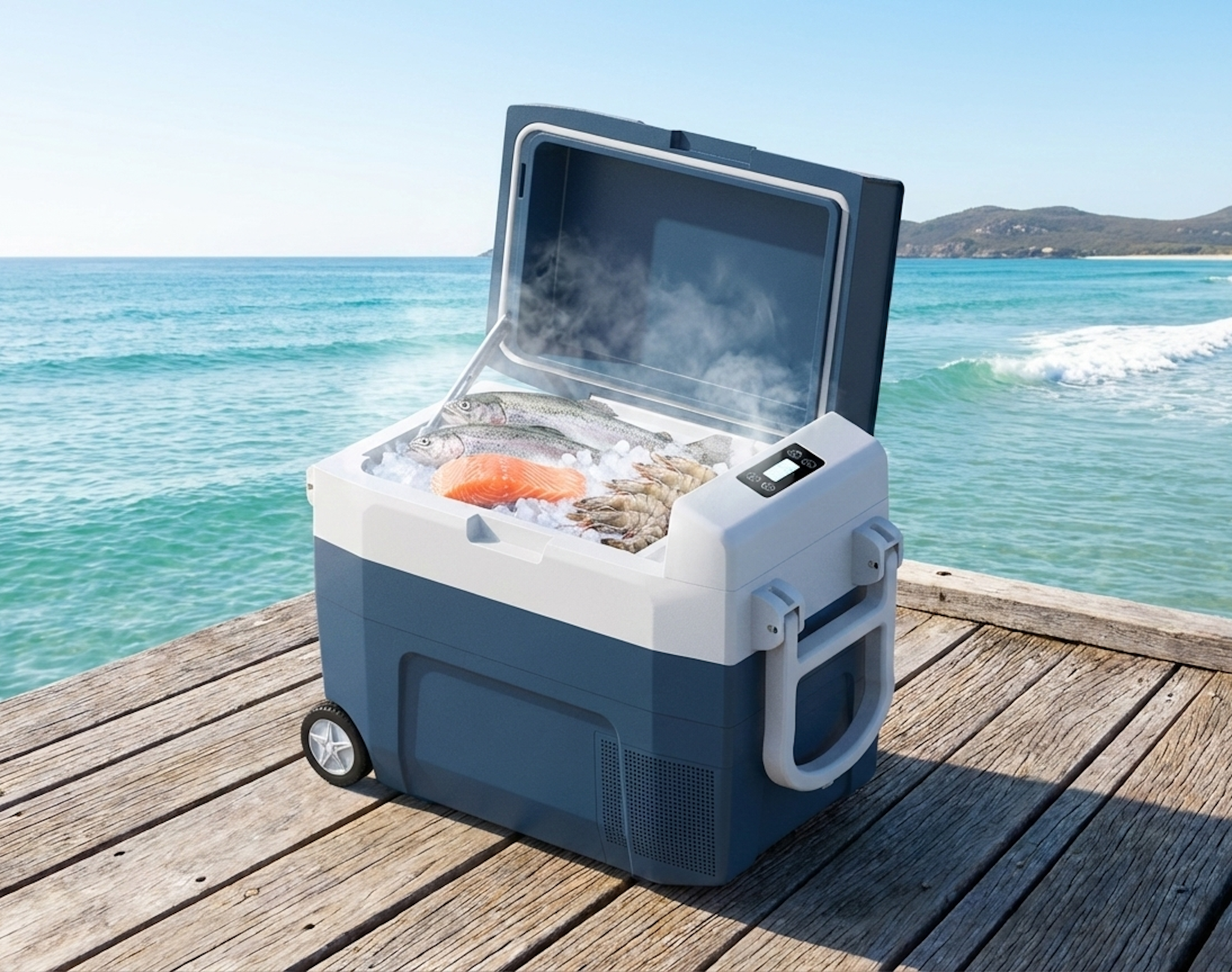 Guzzanti GZ 45A - prenosná kompresorová chladnička a mraznička