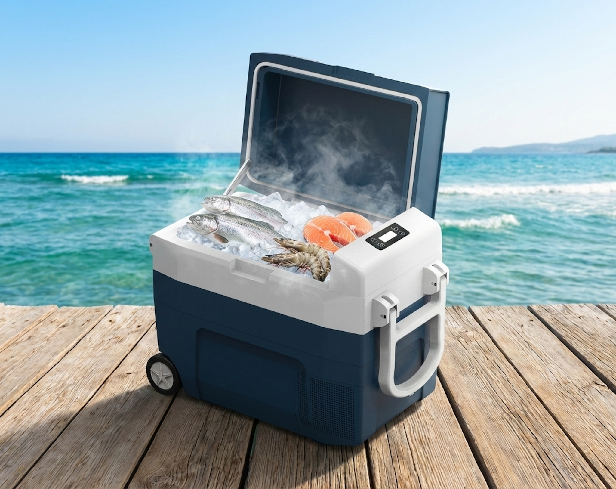 Guzzanti GZ 45A - prenosná kompresorová chladnička a mraznička