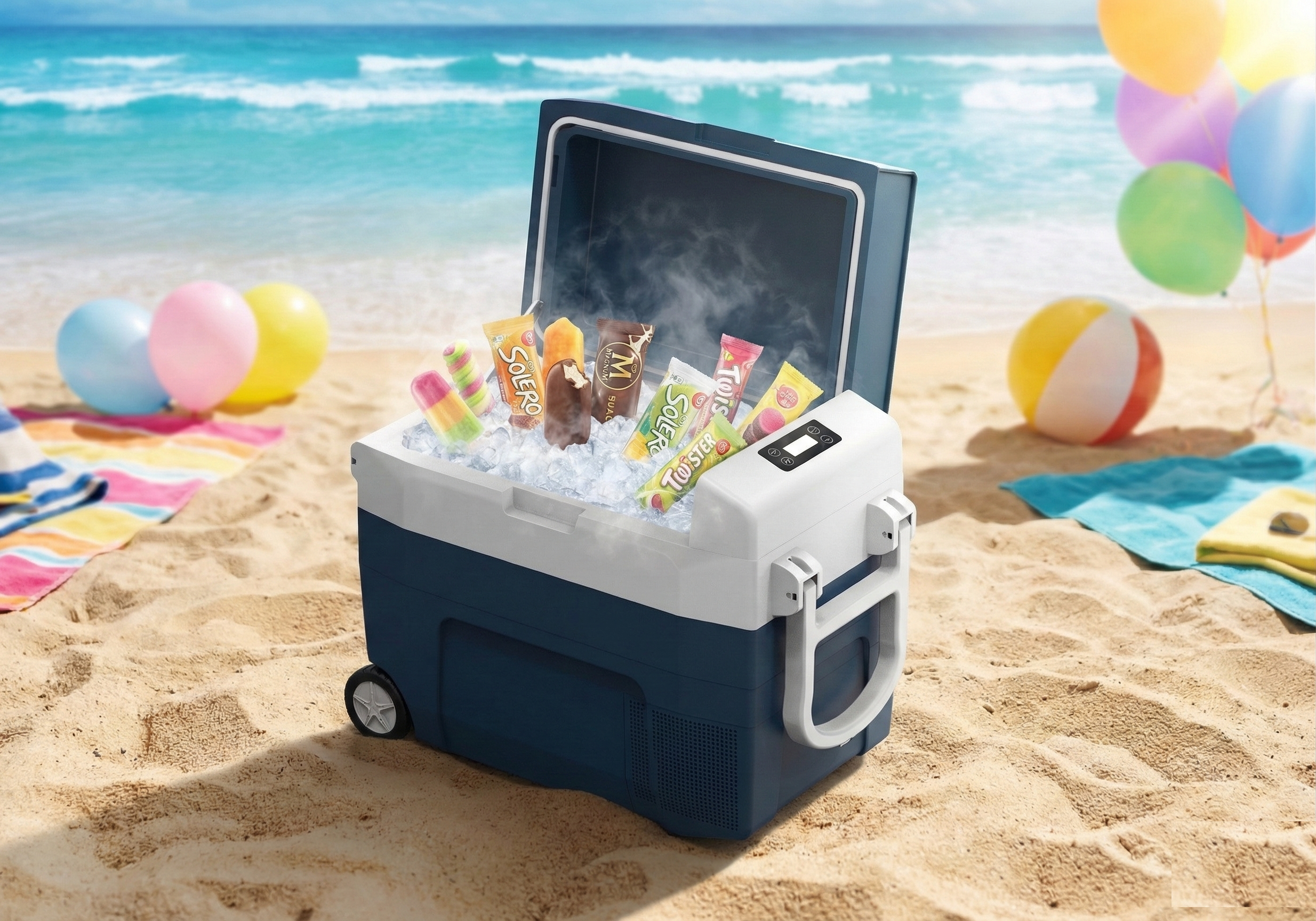 Guzzanti GZ 45A - prenosná kompresorová chladnička a mraznička