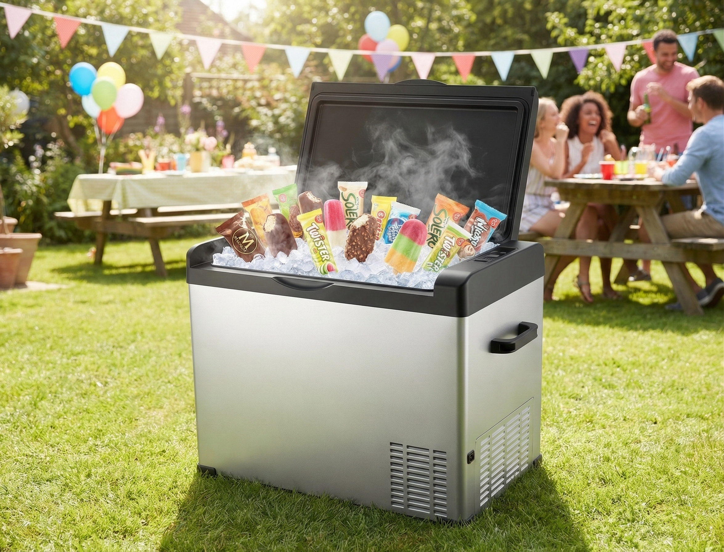 Guzzanti GZ 47 - prenosná kompresorová chladnička a mraznička