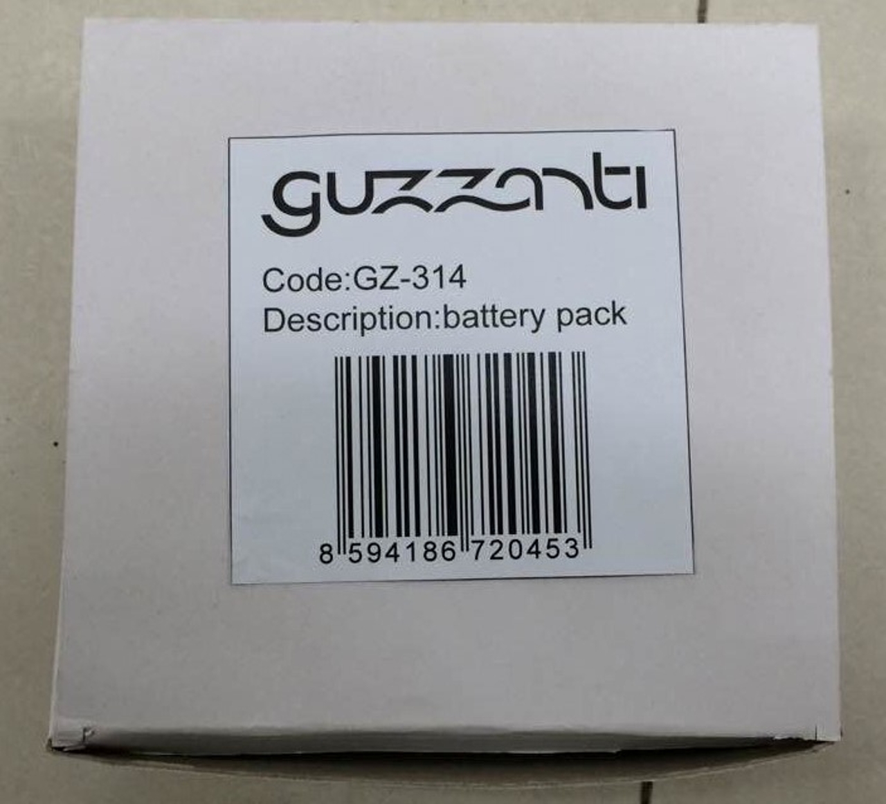 Aku-pack + nabíjačka k vysávaču Guzzanti GZ 315